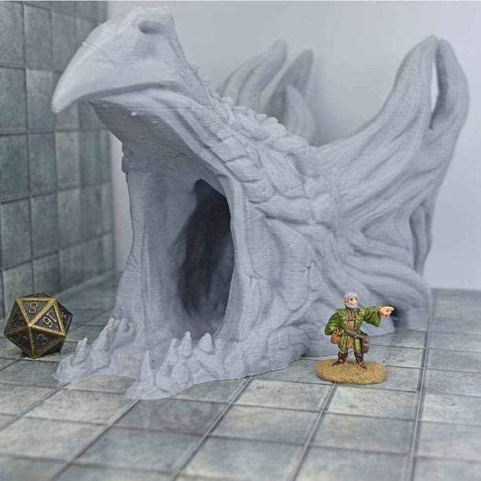 Tabletop wargaming terrain Dragon Cave for dnd accessories-Scatter Terrain-MasterWorks OpenForge- GriffonCo Shoppe