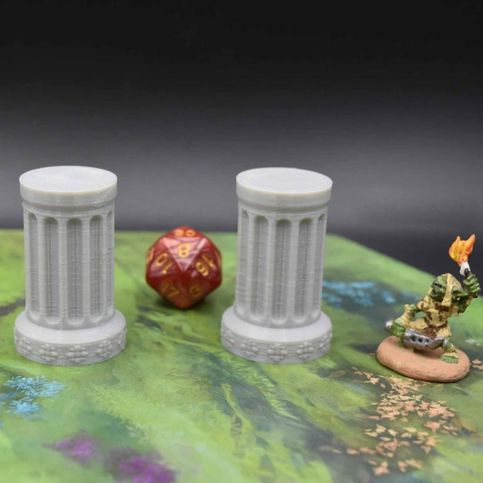 Tabletop wargaming terrain Dungeon Pillar for dnd accessories-Scatter Terrain-Fat Dragon Games- GriffonCo Shoppe