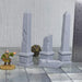 Tabletop wargaming terrain Egyptian Obelisks for dnd accessories-Scatter Terrain-EC3D- GriffonCo Shoppe
