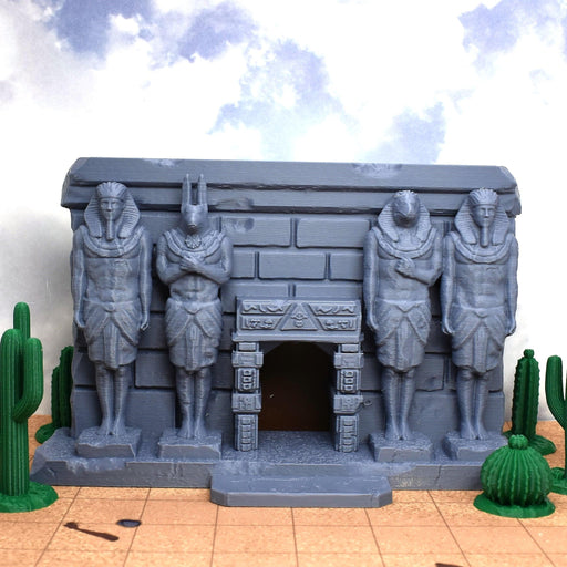 Tabletop wargaming terrain Egyptian Temple for dnd accessories-Scatter Terrain-EC3D- GriffonCo Shoppe