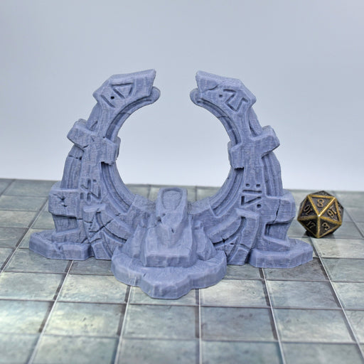 Tabletop wargaming terrain Elder Portal for dnd accessories-Scatter Terrain-EC3D- GriffonCo Shoppe