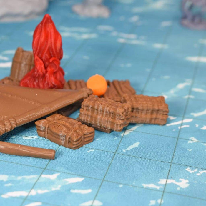 Tabletop wargaming terrain Folded Sails for dnd accessories-Scatter Terrain-MasterWorks OpenForge- GriffonCo Shoppe