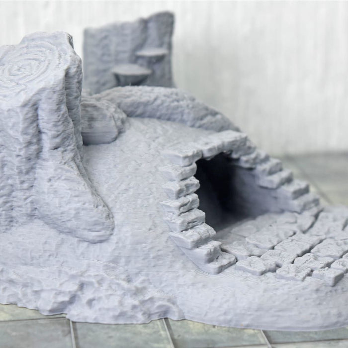 Tabletop wargaming terrain Forest Cave for dnd accessories-Scatter Terrain-EC3D- GriffonCo Shoppe