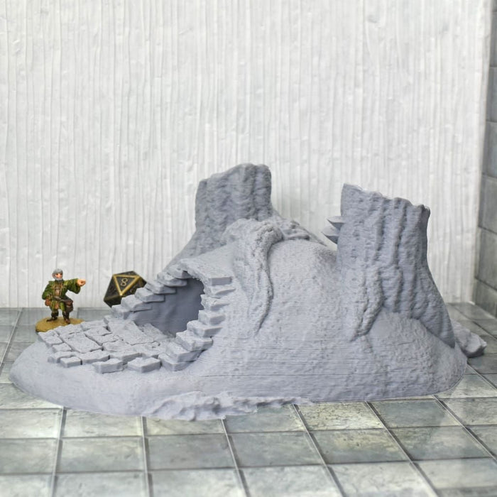 Tabletop wargaming terrain Forest Cave for dnd accessories-Scatter Terrain-EC3D- GriffonCo Shoppe