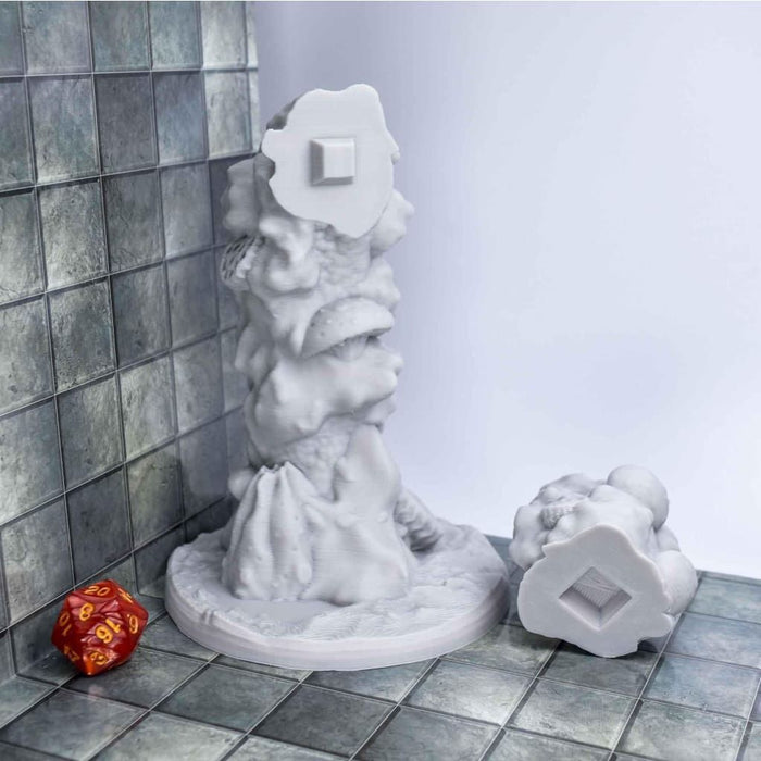 Tabletop wargaming terrain Giant Mushroom Pillar for dnd accessories-Scatter Terrain-EC3D- GriffonCo Shoppe