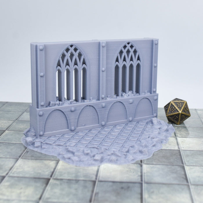 Tabletop wargaming terrain Gothic Ruins for dnd accessories-Scatter Terrain-Hayland Terrain- GriffonCo Shoppe