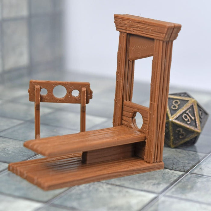 Tabletop wargaming terrain Guillotine & Pillory for dnd accessories-Scatter Terrain-Fat Dragon Games- GriffonCo Shoppe