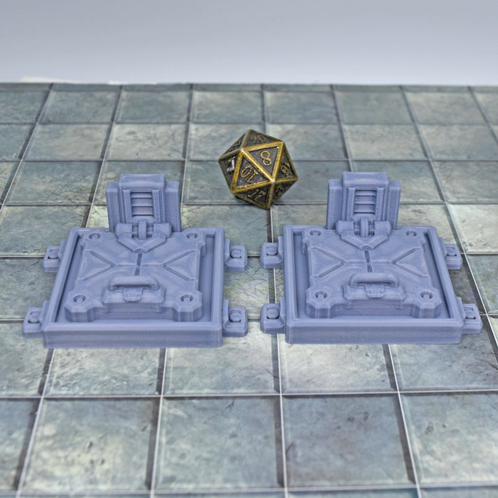 Tabletop wargaming terrain Hatches for dnd accessories-Scatter Terrain-EC3D- GriffonCo Shoppe