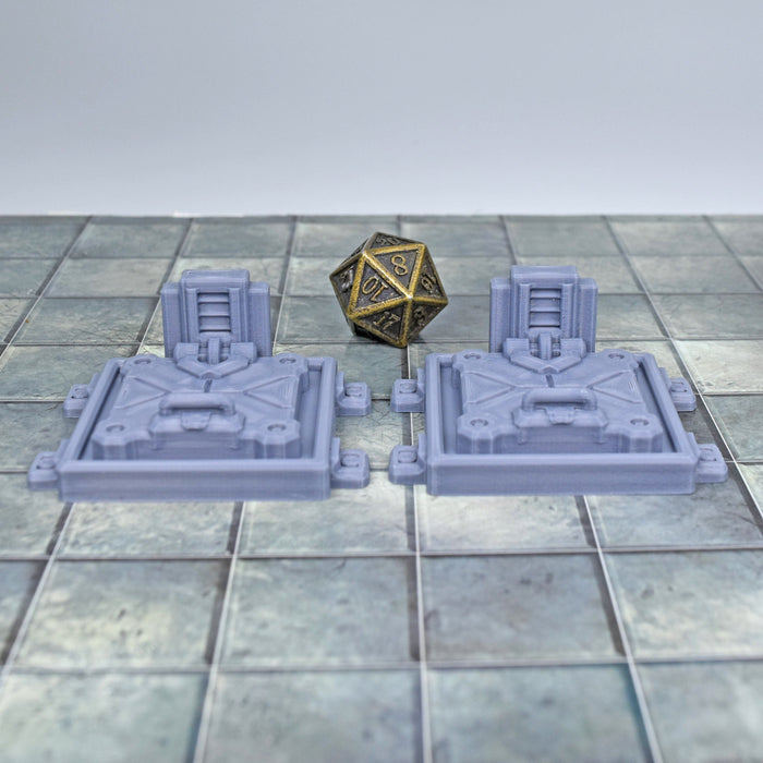 Tabletop wargaming terrain Hatches for dnd accessories-Scatter Terrain-EC3D- GriffonCo Shoppe
