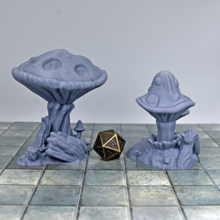 Tabletop wargaming terrain Huge Mushrooms for dnd accessories-Scatter Terrain-Vae Victis- GriffonCo Shoppe