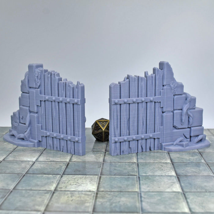 Tabletop wargaming terrain Jungle Gates for dnd accessories-Scatter Terrain-EC3D- GriffonCo Shoppe
