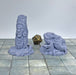 Tabletop wargaming terrain Jungle Statues for dnd accessories-Scatter Terrain-EC3D- GriffonCo Shoppe