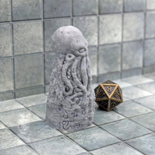 Tabletop wargaming terrain Kraken Idol Statue for dnd accessories-Scatter Terrain-EC3D- GriffonCo Shoppe