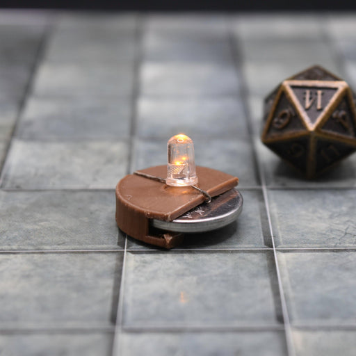 Tabletop wargaming terrain LED Flickering Fire for dnd accessories-Scatter Terrain-Fat Dragon Games- GriffonCo Shoppe