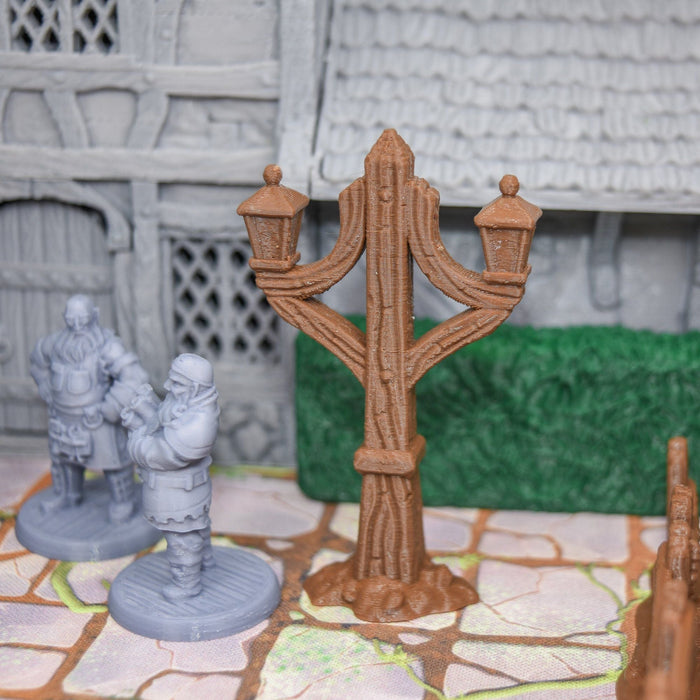 Tabletop wargaming terrain Lamp Posts for dnd accessories-Scatter Terrain-Vae Victis- GriffonCo Shoppe