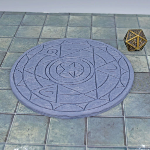 Tabletop wargaming terrain Magic Circle - Transmutation for dnd-Scatter Terrain-MasterWorks OpenForge- GriffonCo Shoppe