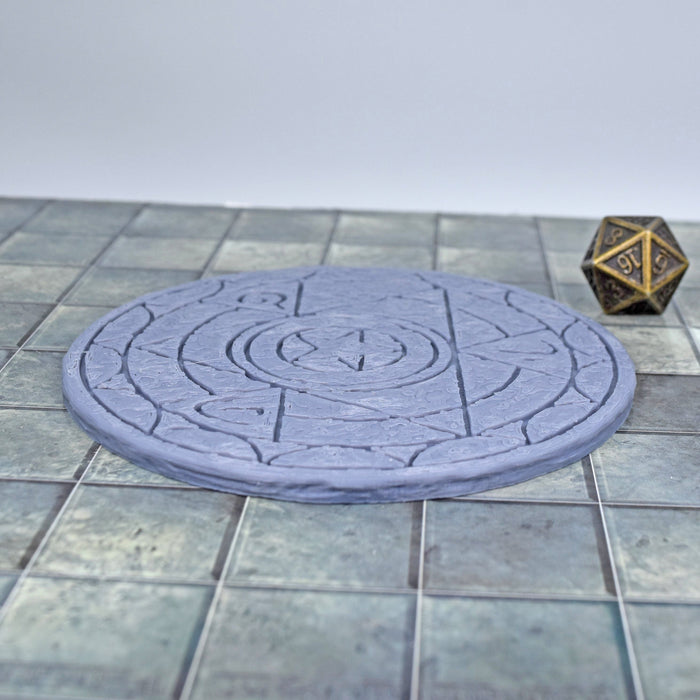 Tabletop wargaming terrain Magic Circle - Transmutation for dnd-Scatter Terrain-MasterWorks OpenForge- GriffonCo Shoppe