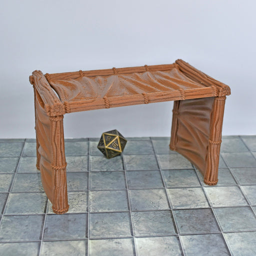 Tabletop wargaming terrain Market Stall for dnd accessories-Scatter Terrain-Vae Victis- GriffonCo Shoppe