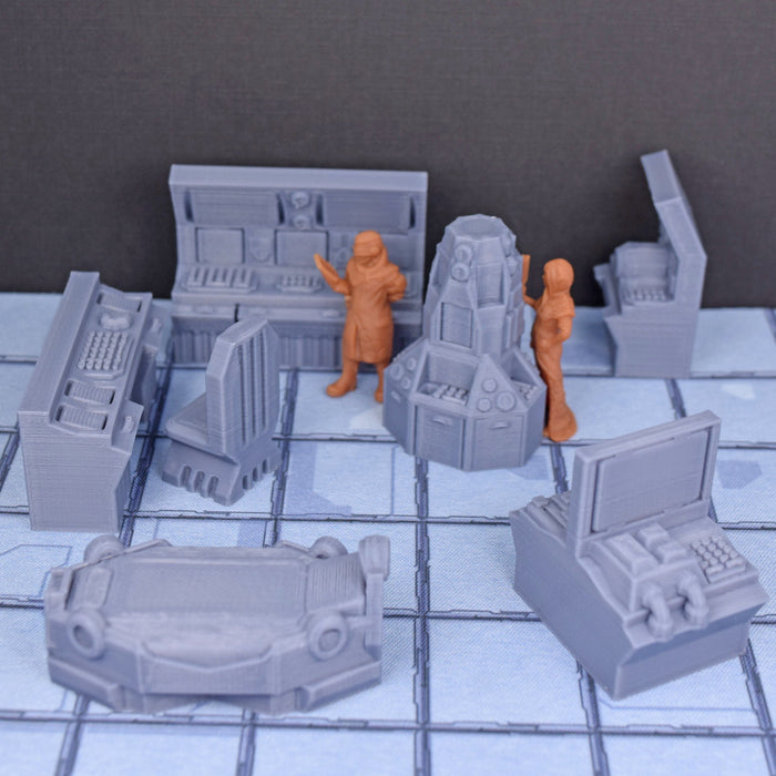 Tabletop wargaming terrain Medical Bay Set for dnd accessories-Scatter Terrain-Hayland Terrain- GriffonCo Shoppe