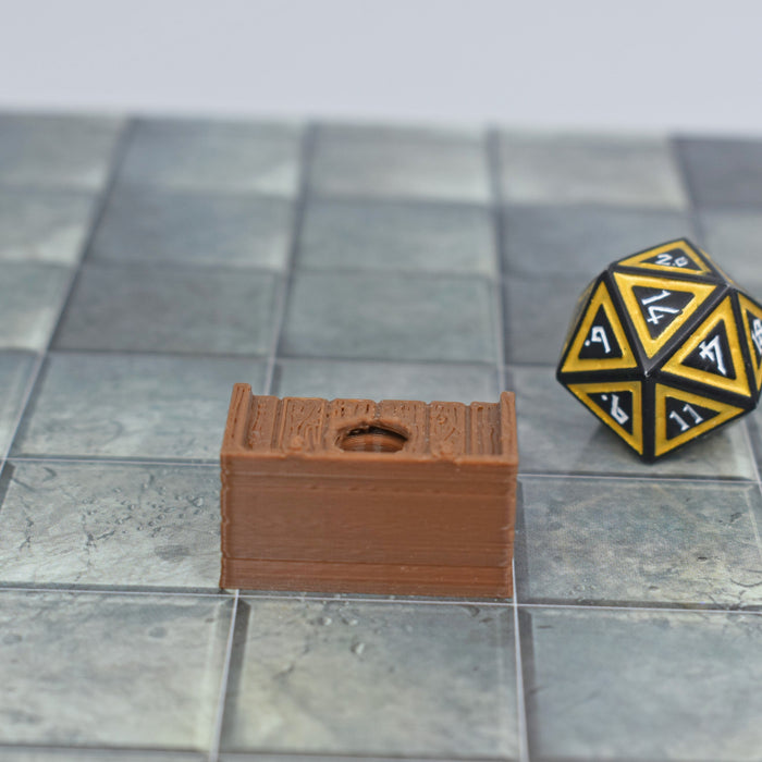 Tabletop wargaming terrain Medieval Toilet for dnd accessories-Scatter Terrain-EC3D- GriffonCo Shoppe