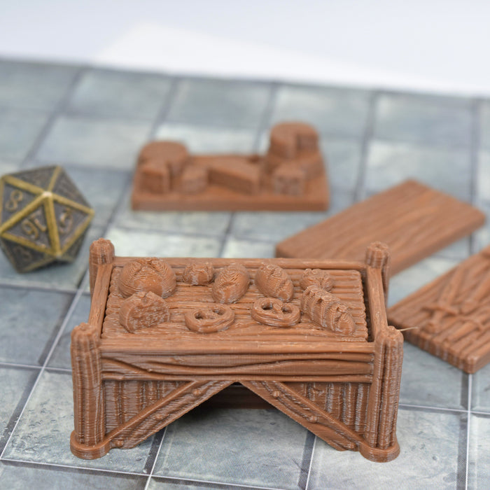 Tabletop wargaming terrain Merchant Stand for dnd accessories-Scatter Terrain-Vae Victis- GriffonCo Shoppe