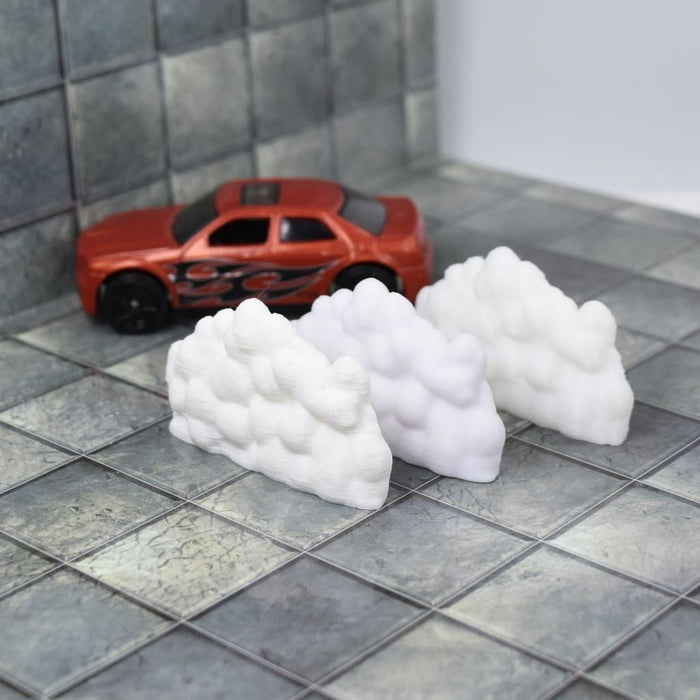Tabletop wargaming terrain Mini Cloud Walls for dnd accessories-Scatter Terrain-Nickey's Hatchery- GriffonCo Shoppe