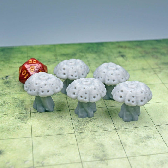 Tabletop wargaming terrain Mushroom - Small Flower for dnd accessories-Scatter Terrain-EC3D- GriffonCo Shoppe