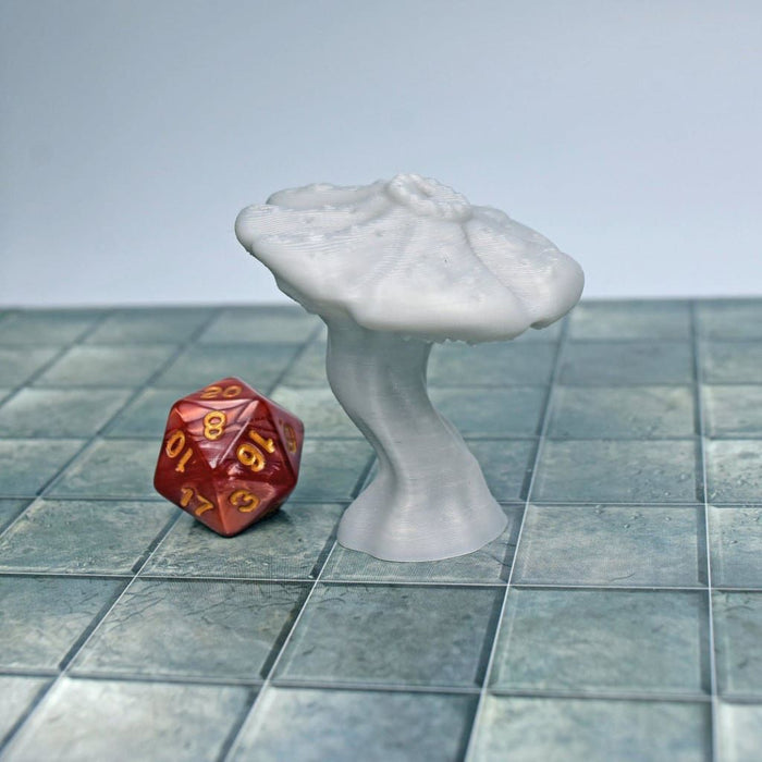 Tabletop wargaming terrain Mushroom - Tall Flower for dnd accessories-Scatter Terrain-EC3D- GriffonCo Shoppe