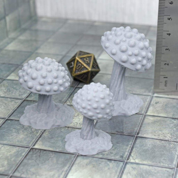 Tabletop wargaming terrain Mushrooms for dnd accessories-Scatter Terrain-Fat Dragon Games- GriffonCo Shoppe