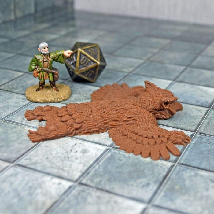 Tabletop wargaming terrain Owlbear Rug for dnd accessories-Scatter Terrain-Fat Dragon Games- GriffonCo Shoppe