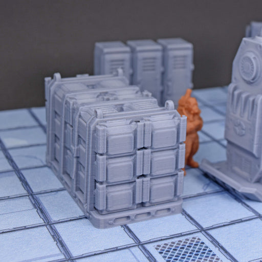 Tabletop wargaming terrain Pallet Crate for dnd accessories-Scatter Terrain-EC3D- GriffonCo Shoppe