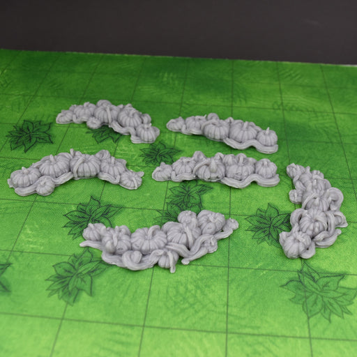 Tabletop wargaming terrain Pumpkin Patch Set for dnd accessories-Scatter Terrain-Duncan Shadow- GriffonCo Shoppe