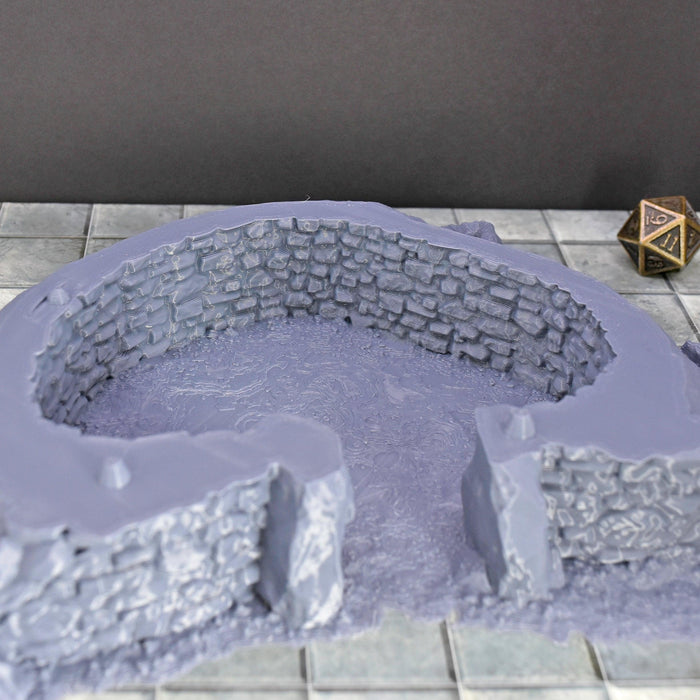 Tabletop wargaming terrain Rock Barrow for dnd accessories-Scatter Terrain-Dark Realms- GriffonCo Shoppe