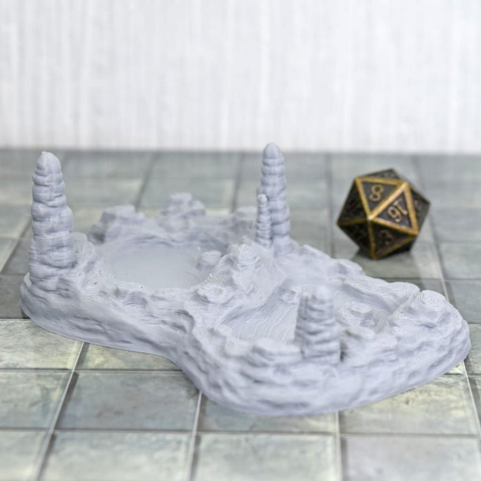 Tabletop wargaming terrain Rock Pools for dnd accessories-Scatter Terrain-Duncan Shadow- GriffonCo Shoppe