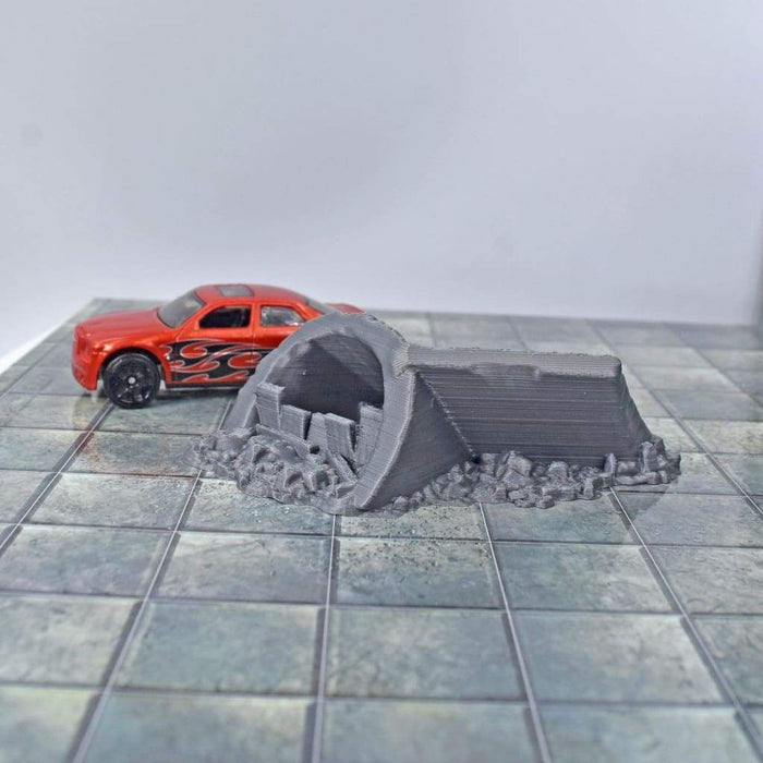 Tabletop wargaming terrain Rocket Wreckage for dnd accessories-Scatter Terrain-Hayland Terrain- GriffonCo Shoppe
