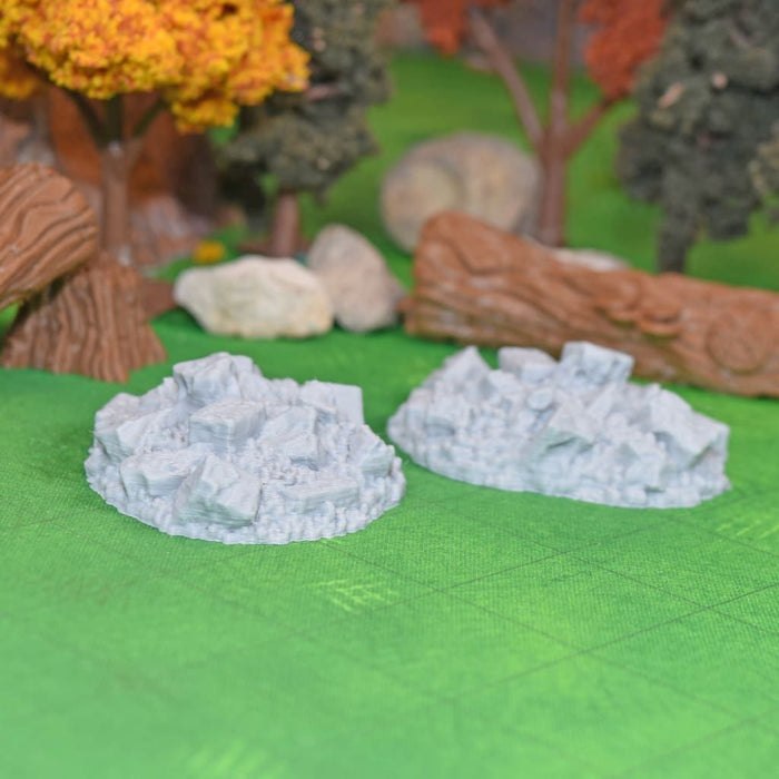 Tabletop wargaming terrain Rubble Piles for dnd accessories-Scatter Terrain-Fat Dragon Games- GriffonCo Shoppe