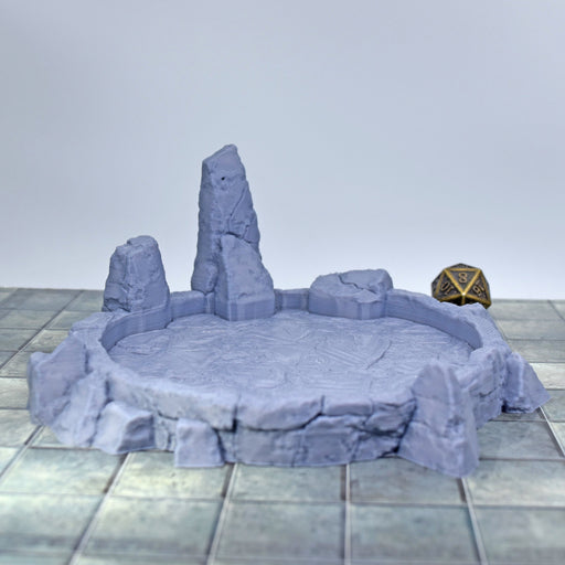 Tabletop wargaming terrain Scrying Pool for dnd accessories-Scatter Terrain-Lost Adventures- GriffonCo Shoppe