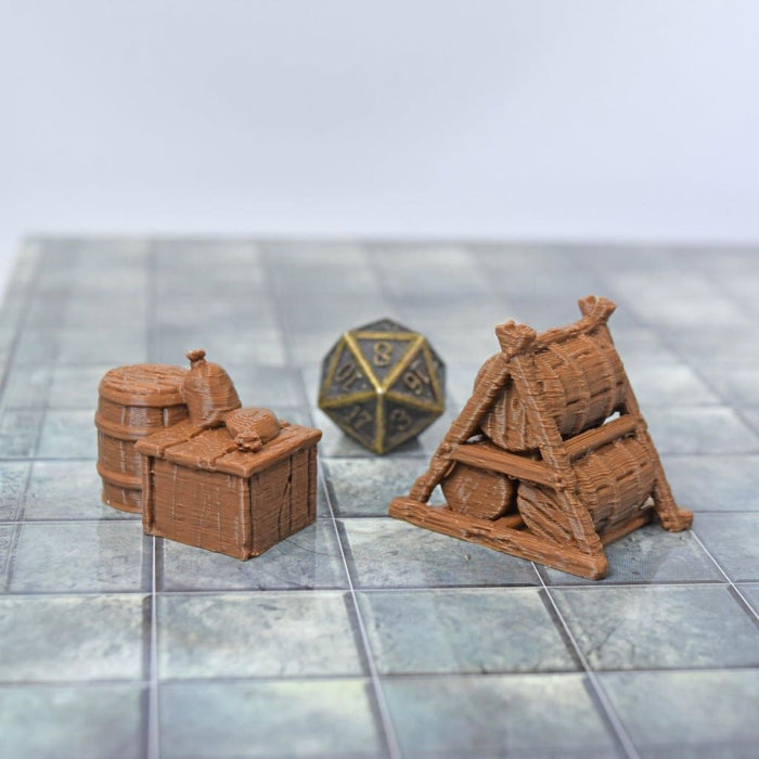 Tabletop wargaming terrain Sea Cargo for dnd accessories-Scatter Terrain-EC3D- GriffonCo Shoppe