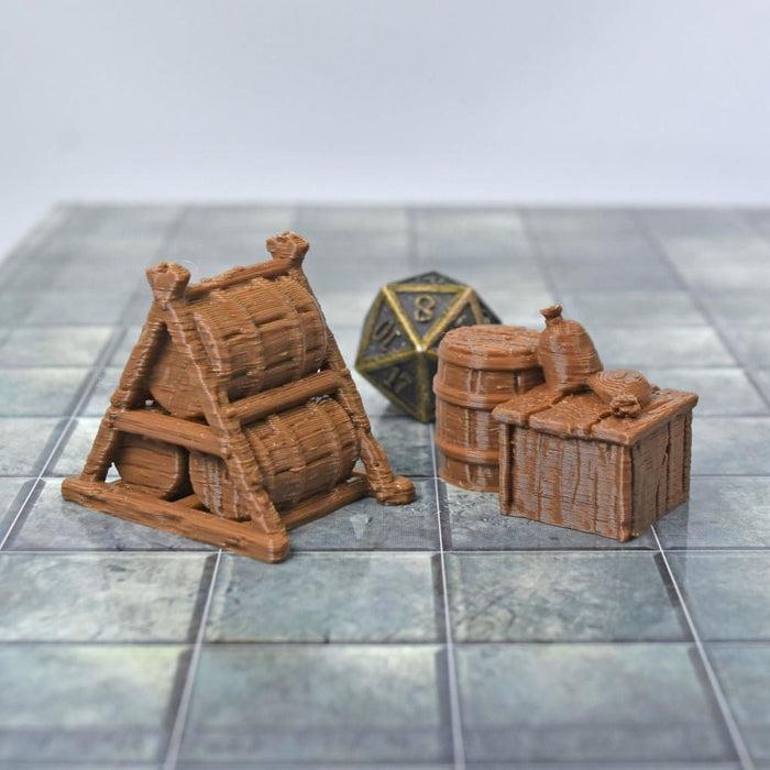 Tabletop wargaming terrain Sea Cargo for dnd accessories-Scatter Terrain-EC3D- GriffonCo Shoppe