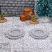 Tabletop wargaming terrain Sewer Grates for dnd accessories-Scatter Terrain-Ill Gotten Games- GriffonCo Shoppe
