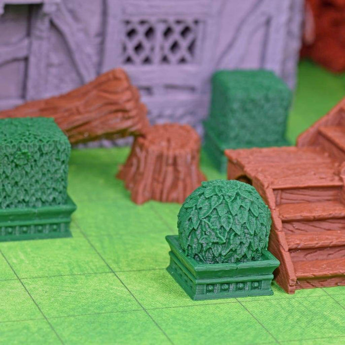 Tabletop wargaming terrain Shrubbery Hedges for dnd accessories-Scatter Terrain-Vae Victis- GriffonCo Shoppe