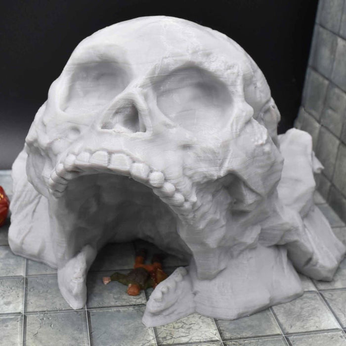 Tabletop wargaming terrain Skull Rock Cave for dnd accessories-Scatter Terrain-Fat Dragon Games- GriffonCo Shoppe