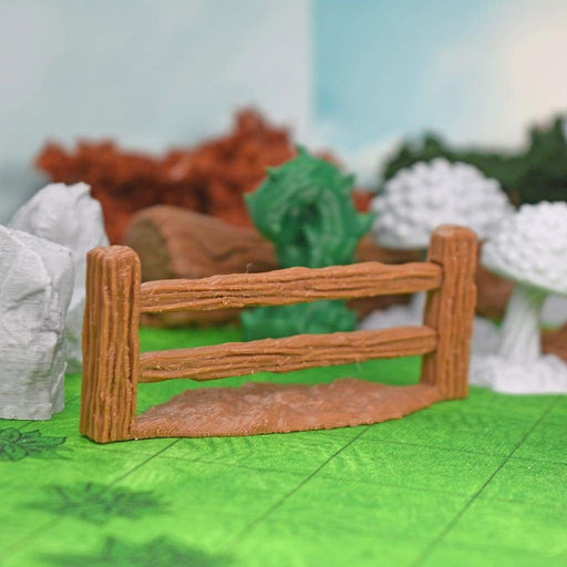 Tabletop wargaming terrain Split Rail Fence for dnd accessories-Scatter Terrain-Fat Dragon Games- GriffonCo Shoppe