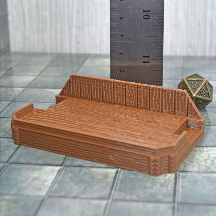 Tabletop wargaming terrain Stage Floor for dnd accessories-Scatter Terrain-EC3D- GriffonCo Shoppe