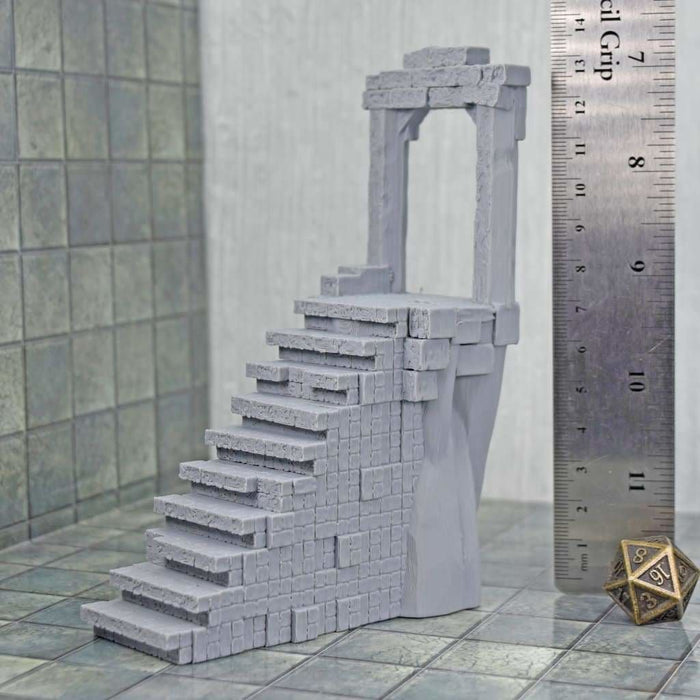 Tabletop wargaming terrain Staircase Portal for dnd accessories-Scatter Terrain-Ill Gotten Games- GriffonCo Shoppe