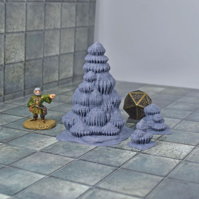 Tabletop wargaming terrain Stalagmites for dnd accessories-Scatter Terrain-Fat Dragon Games- GriffonCo Shoppe