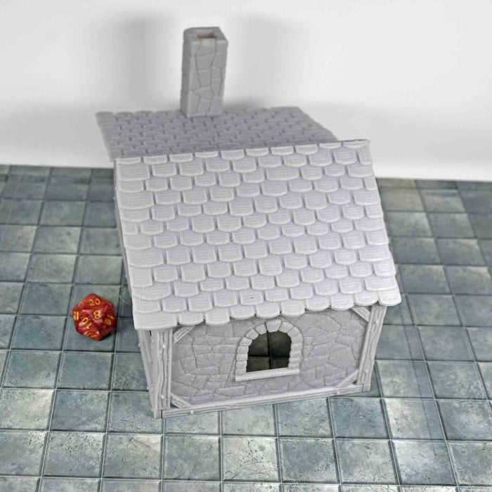 Tabletop wargaming terrain Stone Bakery Building for dnd accessories-Scatter Terrain-EC3D- GriffonCo Shoppe