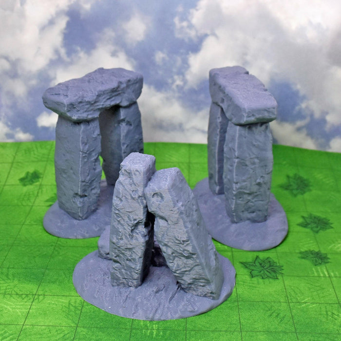 Tabletop wargaming terrain Stone Henge Set for dnd accessories-Scatter Terrain-Fat Dragon Games- GriffonCo Shoppe