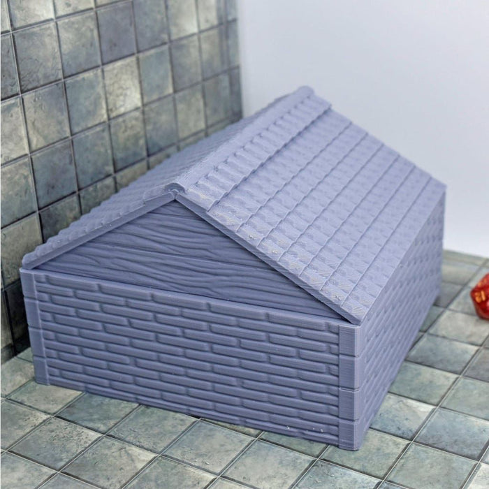 Tabletop wargaming terrain Stone House for dnd accessories-Scatter Terrain-Hayland Terrain- GriffonCo Shoppe