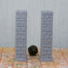 Tabletop wargaming terrain Stone Pillars - Square for dnd accessories-Scatter Terrain-MasterWorks OpenForge- GriffonCo Shoppe